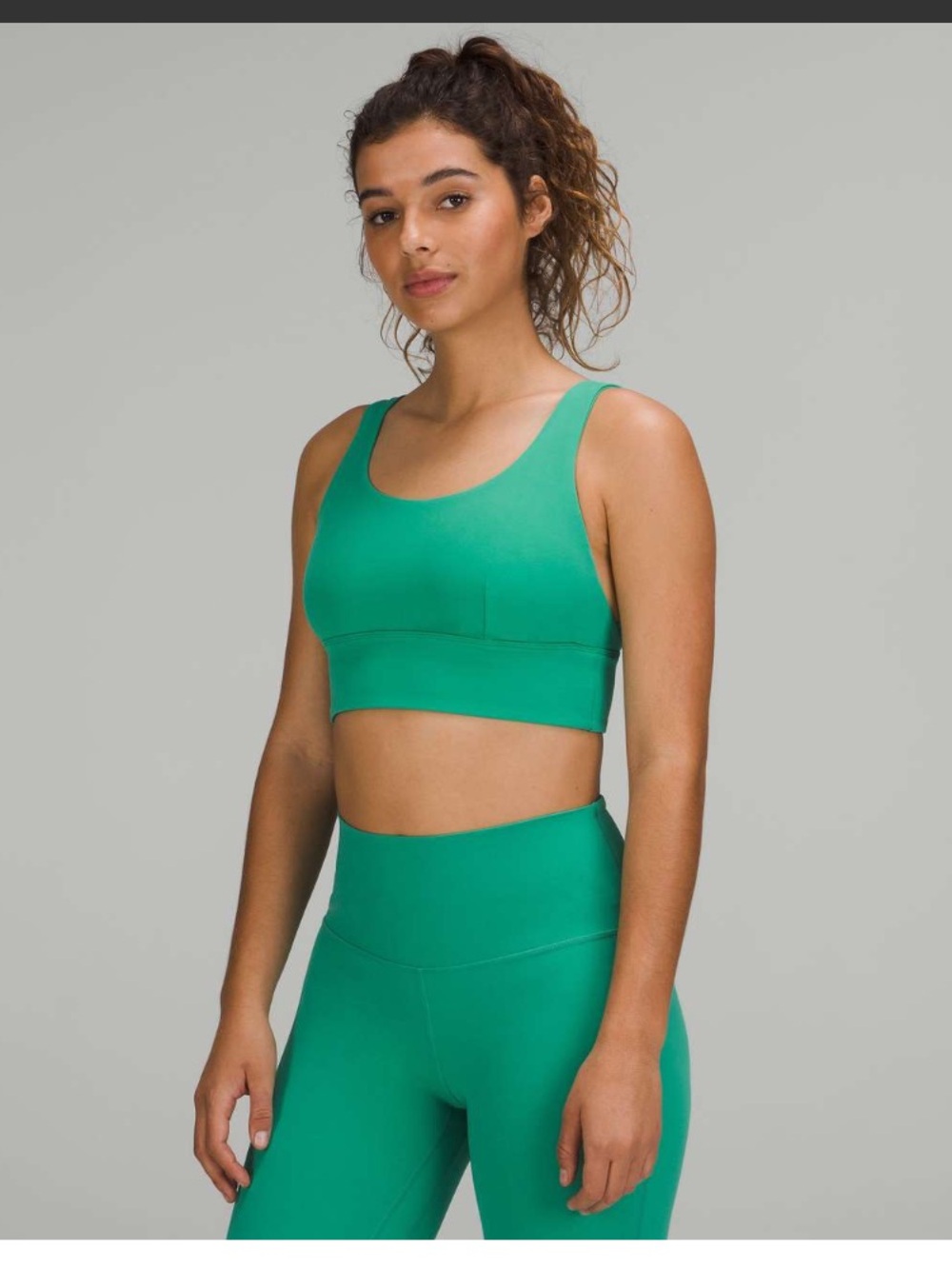 Lululemon Align Bra Scoop Neck in Maldives Green Sz 2